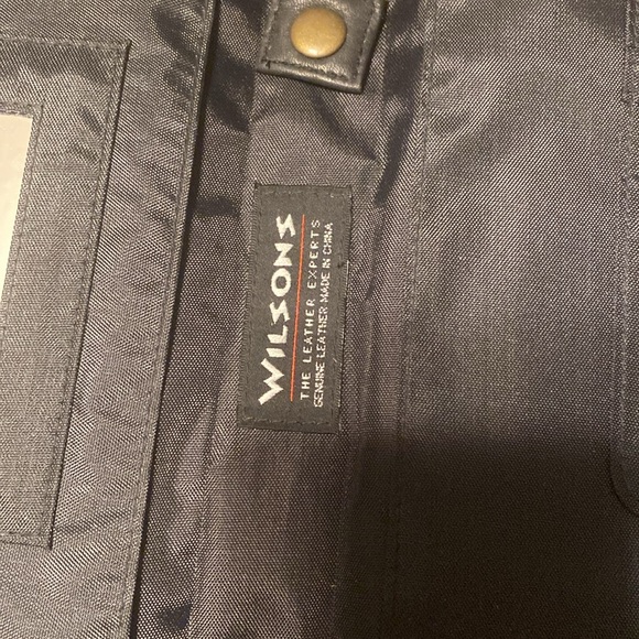 Black leather notebook bag Wilson’s leather - Picture 5 of 6